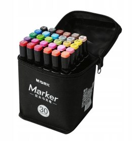 Marker artystyczny dwustronny 30 kolorów M&G