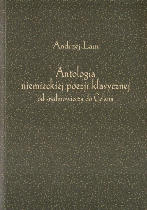 Antologia niemieckiej poezji klasycznej w.2