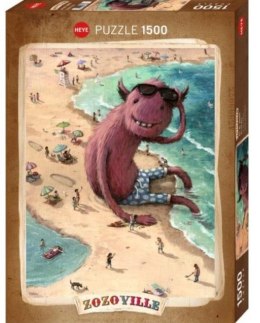 Puzzle 1500 Zozoville - Na plaży