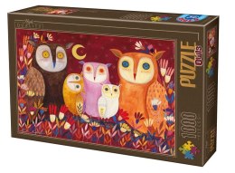 Puzzle 1000 Andrea Kurti, Sowy