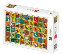Puzzle 1000 Kolekcja - Leśne zwierzęta