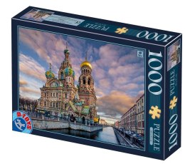 Puzzle 1000 Rosja, Petersburg- Kościół Zbawiciela