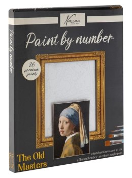 Malowanie po numerach 40x50cm Dziewczyna z perłą