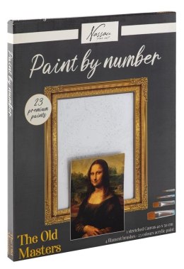 Malowanie po numerach 40x50cm Mona Lisa