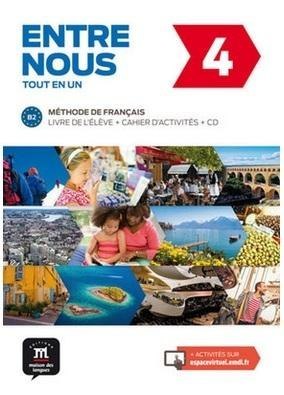 Entre nous 4 Podręcznik z ćwiczeniami + CD