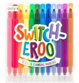 Flamastry zmieniające kolor Switch-Eroo 12 sztuk