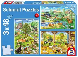 Puzzle 3x48 Na farmie G3