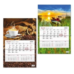 Kalendarz 2024 jednodzielny SB10 MIX