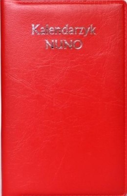 Kalendarz 2024 kieszonkowy Nuno PVC MIX