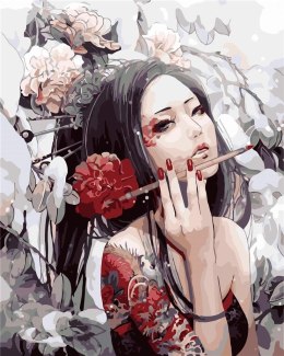 Malowanie po numerach - Anime girl 40x50cm