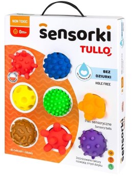 Piłeczki sensoryczne Sensorki Bez dziurki 8szt