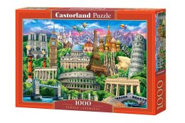 Puzzle 1000 Famous Landmarks CASTOR