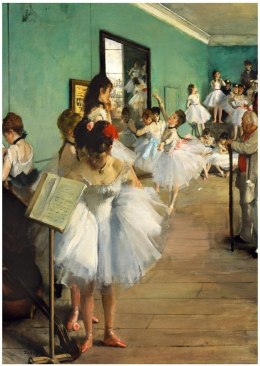 Puzzle 1000 Szkoła tańca, Edgard Degas, 1874