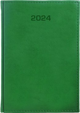 Kalendarz 2024 dzienny A4 Vivella zielony