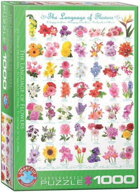 Puzzle 1000 Kolekcja kwiatów