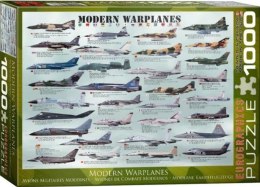 Puzzle 1000 Nowoczesne samoloty bojowe