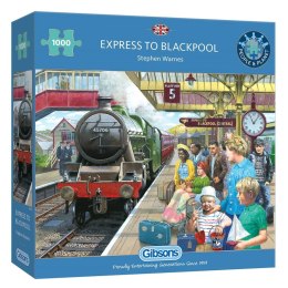 Puzzle 1000 Pociąg do Blackpool/Anglia