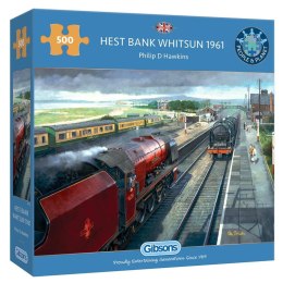 Puzzle 500 Stacja kolejowa Hest Bank