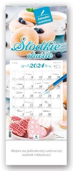 Kalendarz 2024 Notatnikowy Słodkie chwile