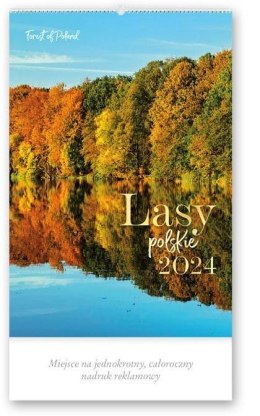 Kalendarz 2024 Reklamowy Lasy polskie