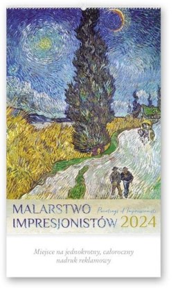 Kalendarz 2024 Reklamowy Malarstwo impresjonistów