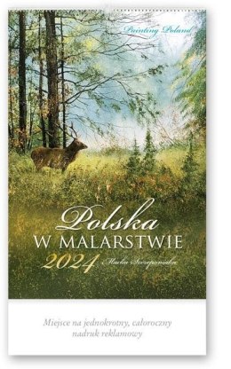 Kalendarz 2024 Reklamowy Polska w malarstwie