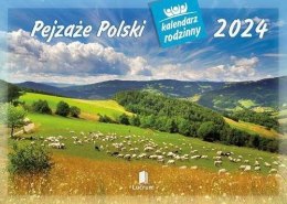 Kalendarz 2024 Rodzinny Pejzaże Polski