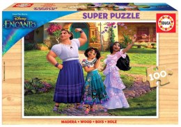 Puzzle 100 Nasze magiczne Encanto Disney (drewno)