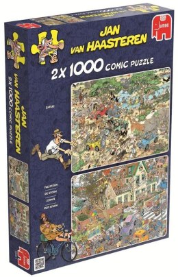 Puzzle 2x1000 Haasteren Safari/Huragan G3
