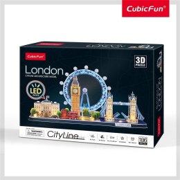 Puzzle 3D Cityline Londyn led