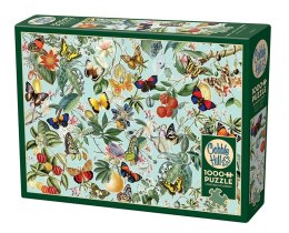 Puzzle 1000 Owoce i motyle