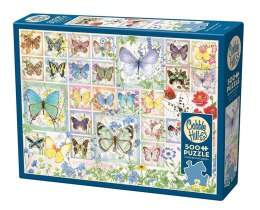 Puzzle 500 Kolorowe motyle