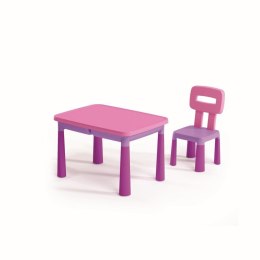 Stolik z krzesełkiem różowy