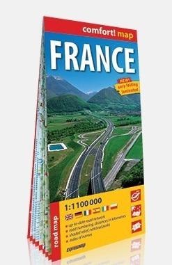 Comfort! map Francja (France) 1:1 100 000 w.2023