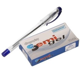 Długopis żelowy niebieski (12szt)