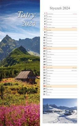 Kalendarz 2024 Pasek Tatry