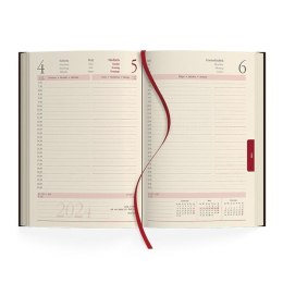 Kalendarz 2024 książkowy z registrami A5 MIX