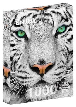 Puzzle 1000 Biały tygrys syberyjski