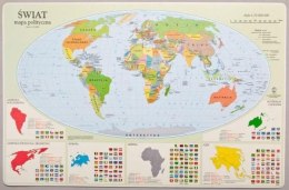 Podkładka mapa polityczna świata