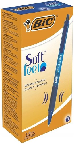 Długopis Soft Feel niebieski (12szt) BIC