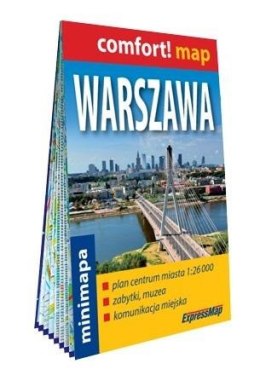Comfort! map Warszawa 1:26 000