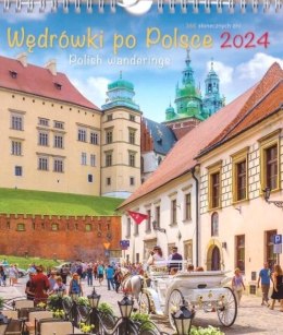 Kalendarz 2024 wieloplanszowy - Podróże po Polsce