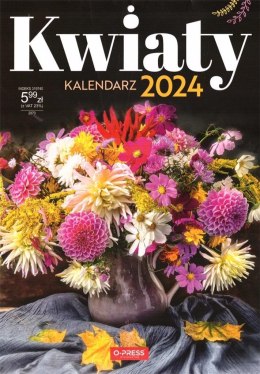 Kalendarz 2024 Kwiaty