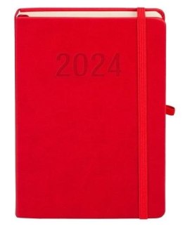 Kalendarz 2024 Memo A5 TDW czerwony