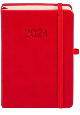 Kalendarz 2024 Memo B6 TDW czerwony