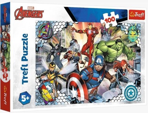Puzzle 100 Sławni Avengers/Disney Marvel TREFL