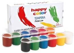 Farby plakatowe Tempera 12 kolorów HAPPY COLOR