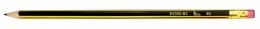 Ołówek z gumką twar.B2 KV050-B2 (12szt.)