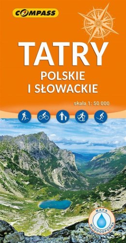 Mapa - Tatry Polskie i Słowackie 1:50 000