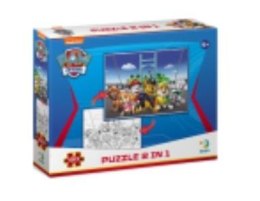 Puzzle 60 Paw Patrol 2 in 1